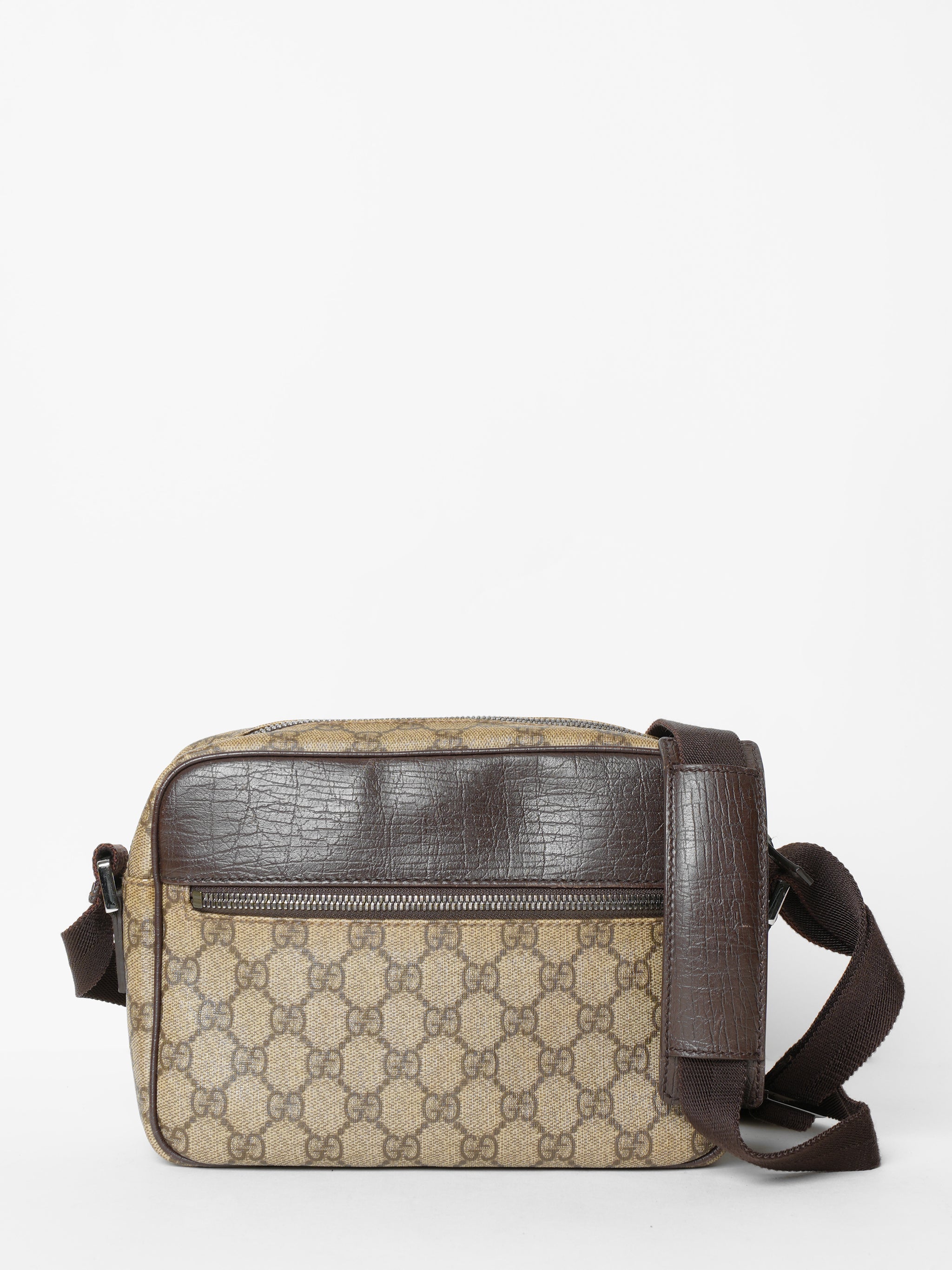 Gucci Vintage Bree Cloth Crossbody Bag