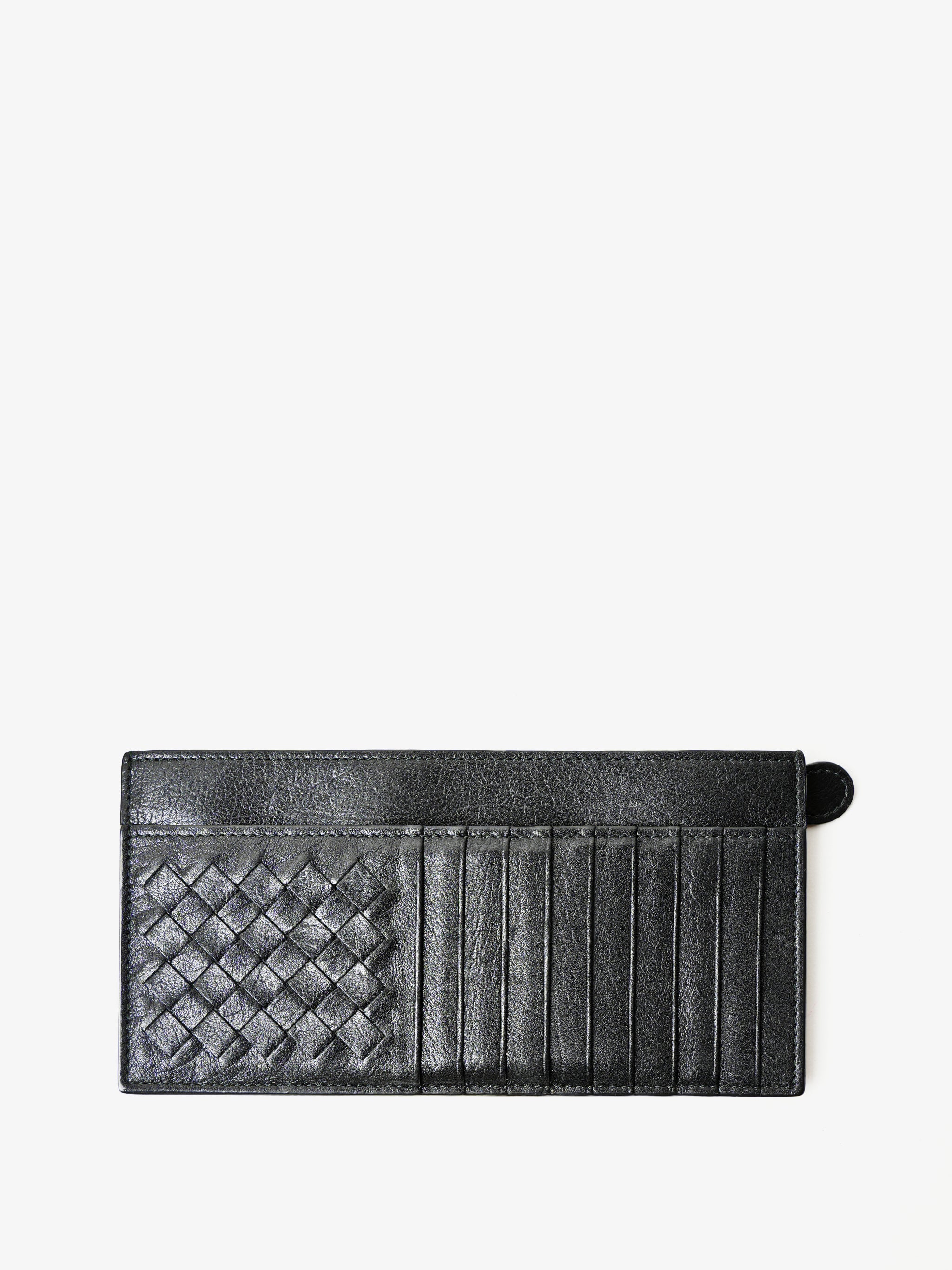 Bottega Veneta Intrecciato Leather Buisness Card Case