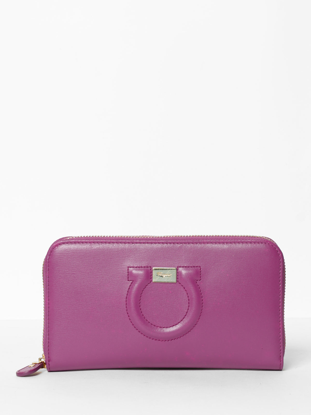 Ferragamo Gancini Leather Wallet