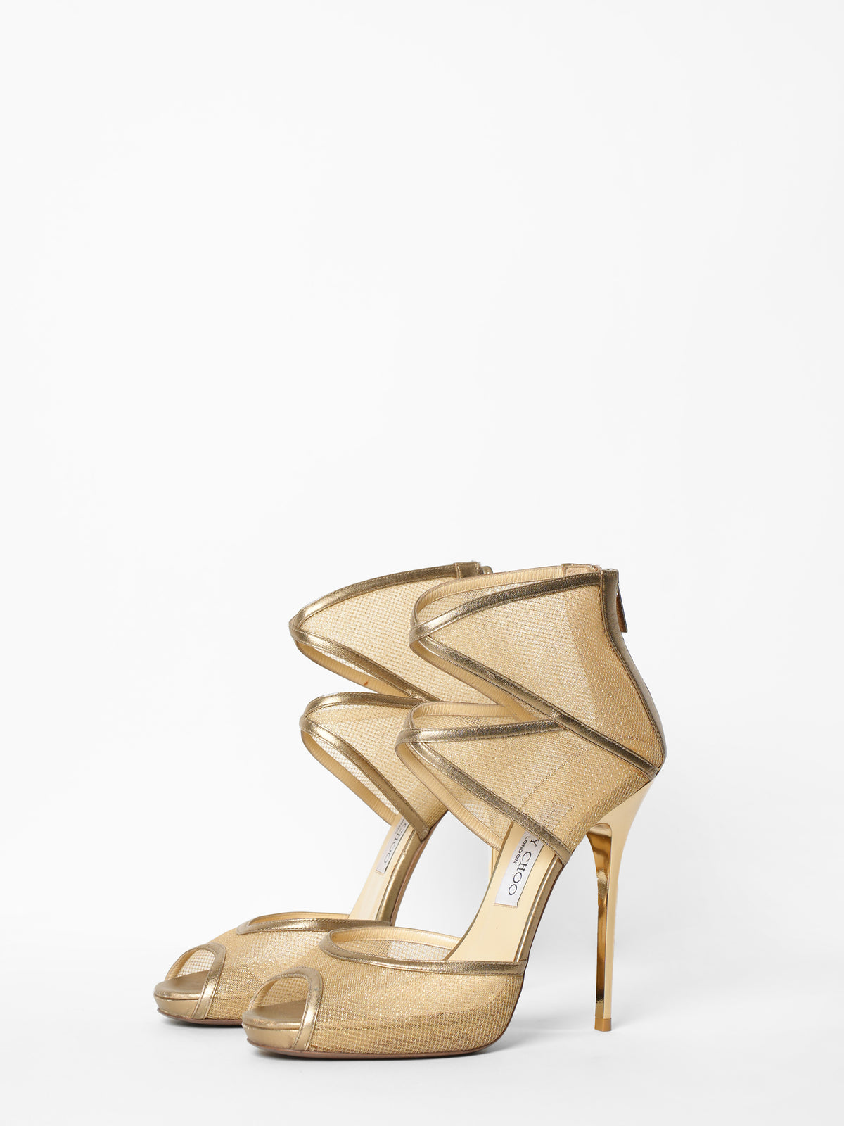 Jimmy Choo Golden Rose Heels