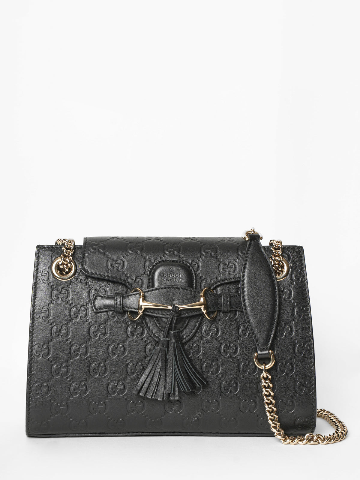 Emily Guccissima Chain Shoulder Bag