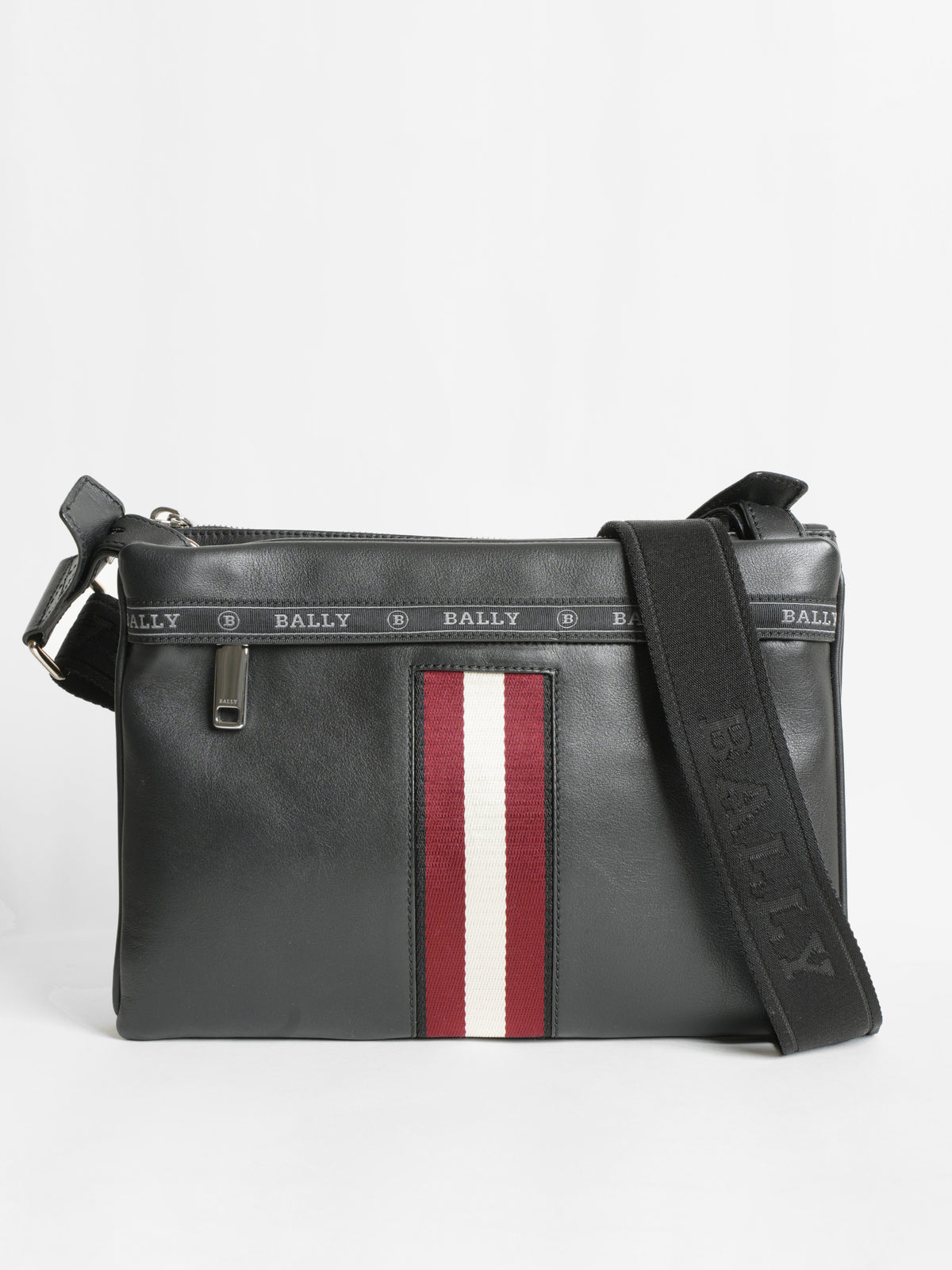 *New* Bally Harvey Leather Crossbody Mens Bag