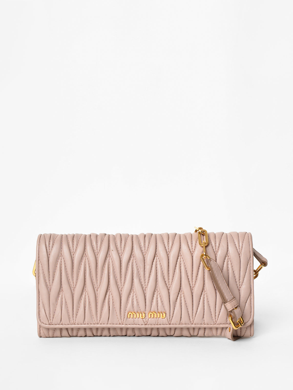 Miu Miu Matelasse Clutch