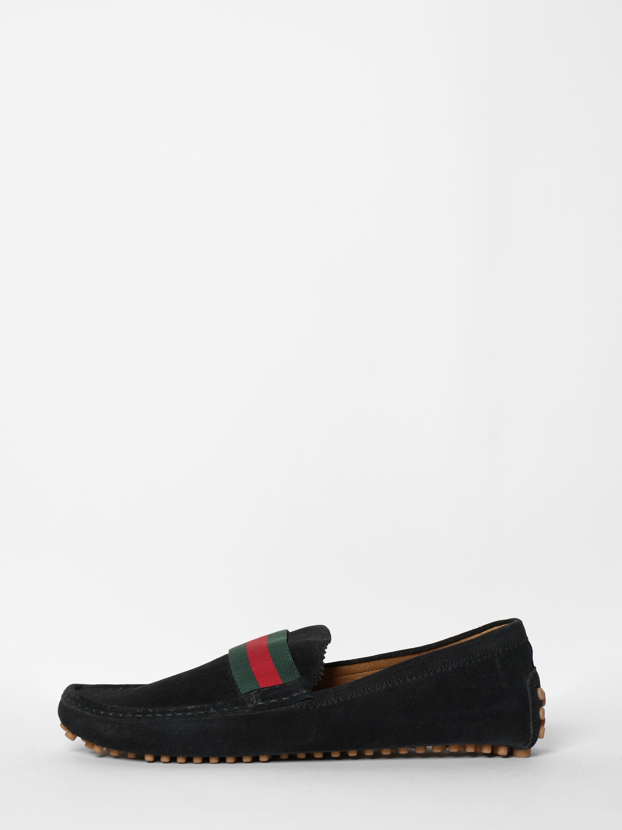 New Gucci Black Suede Shoes