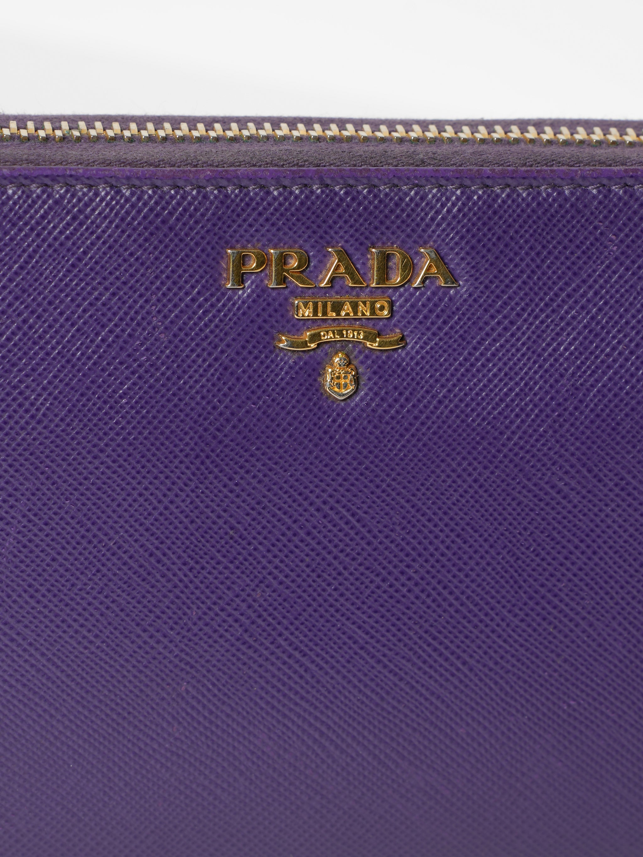 New Prada Diagramme Leather Wallet