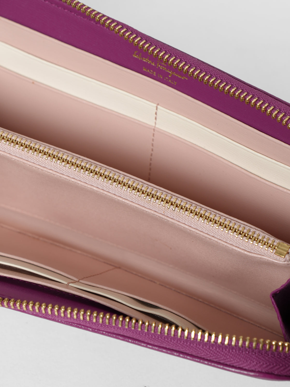 Ferragamo Gancini Leather Wallet