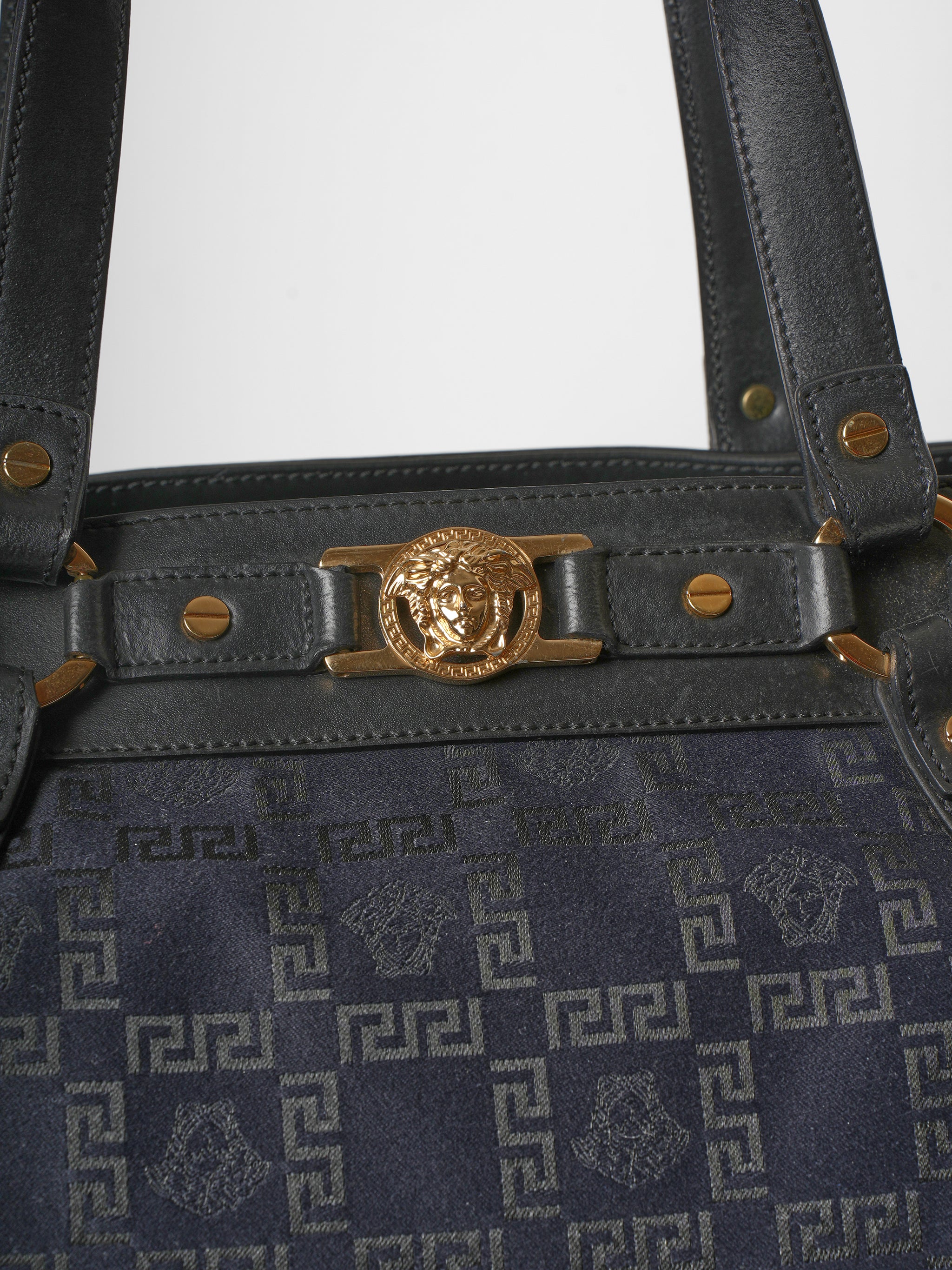 Versace Black Shoulder Bag