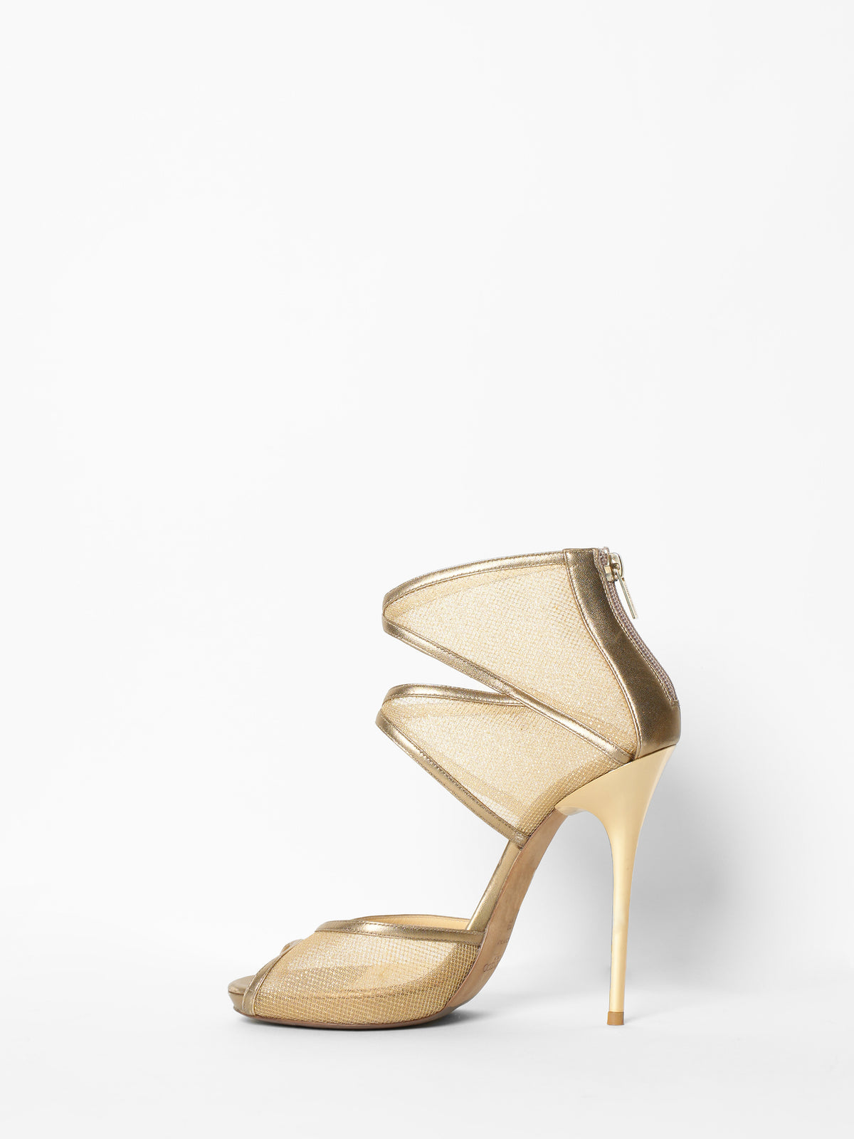 Jimmy Choo Golden Rose Heels