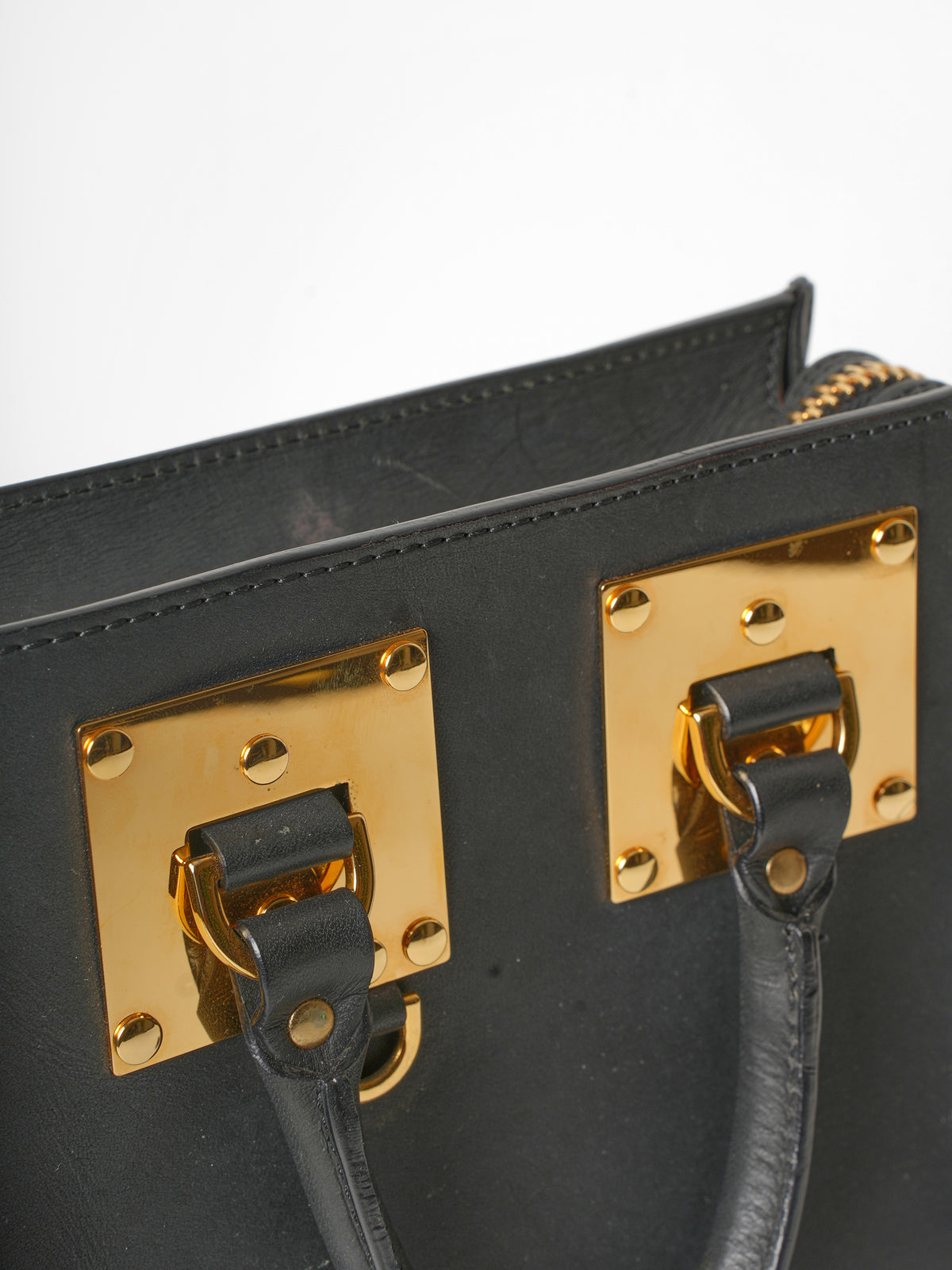 Sophie Hulme Box Albion Mini Shoulder Bag