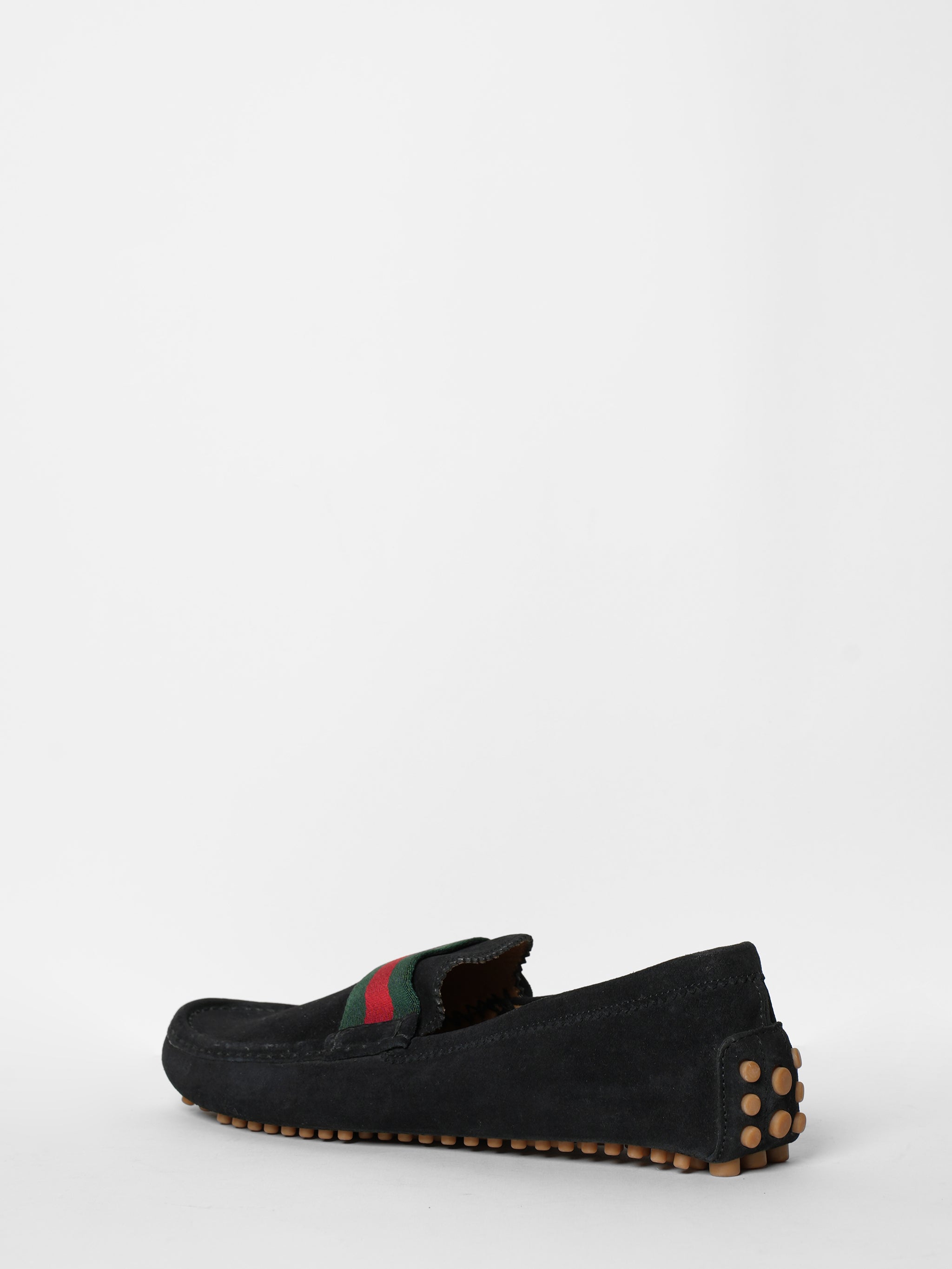 New Gucci Black Suede Shoes