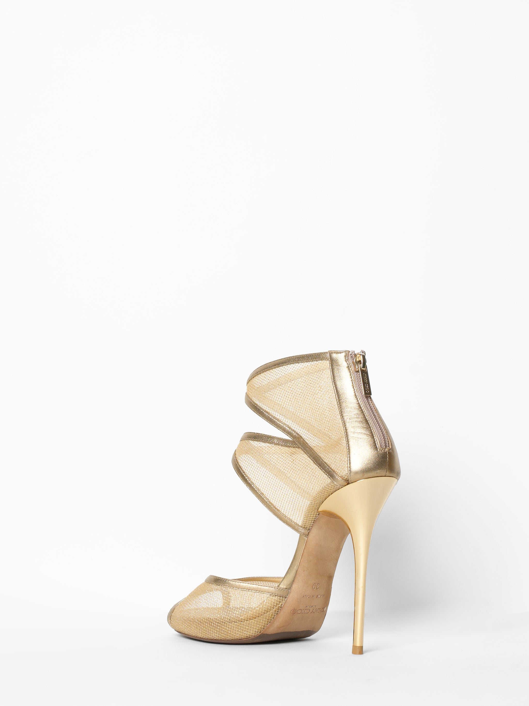 Jimmy Choo Golden Rose Heels