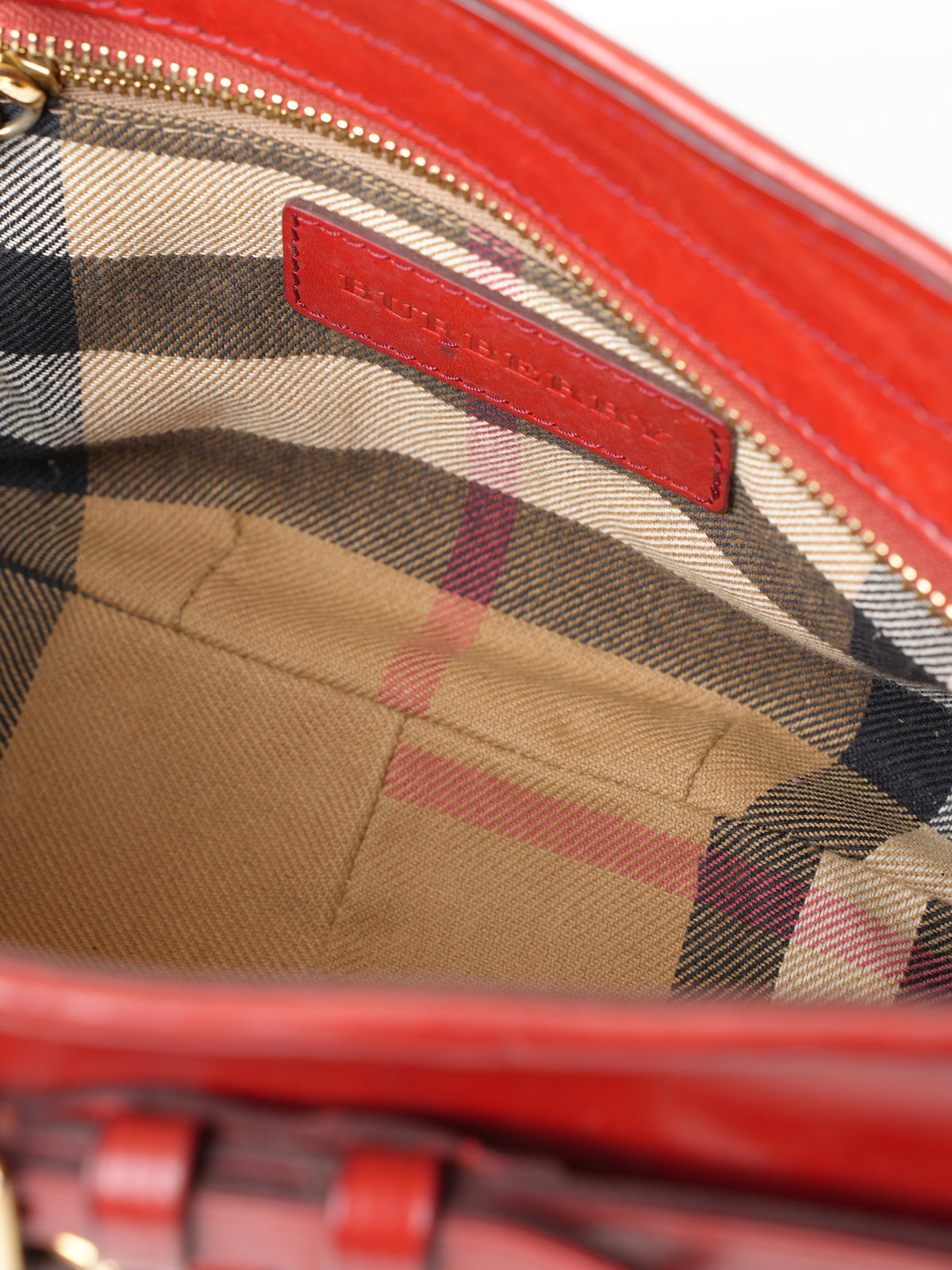 Burberry Red belted Bag