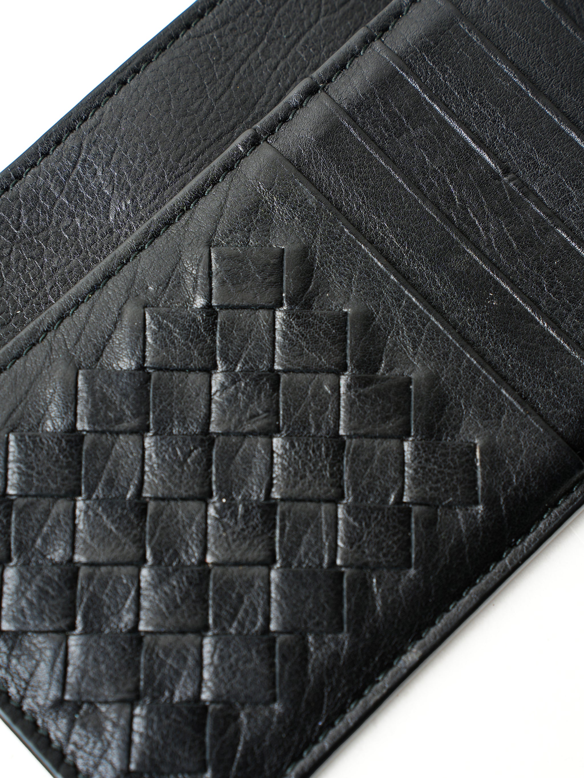 Bottega Veneta Intrecciato Leather Buisness Card Case