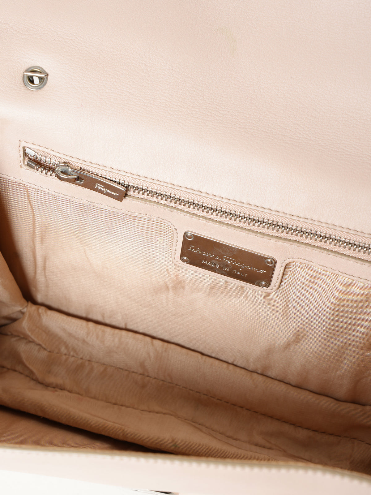 Salvatore Ferragamo Ginny Studded Mini Crossbody Clutch Bag