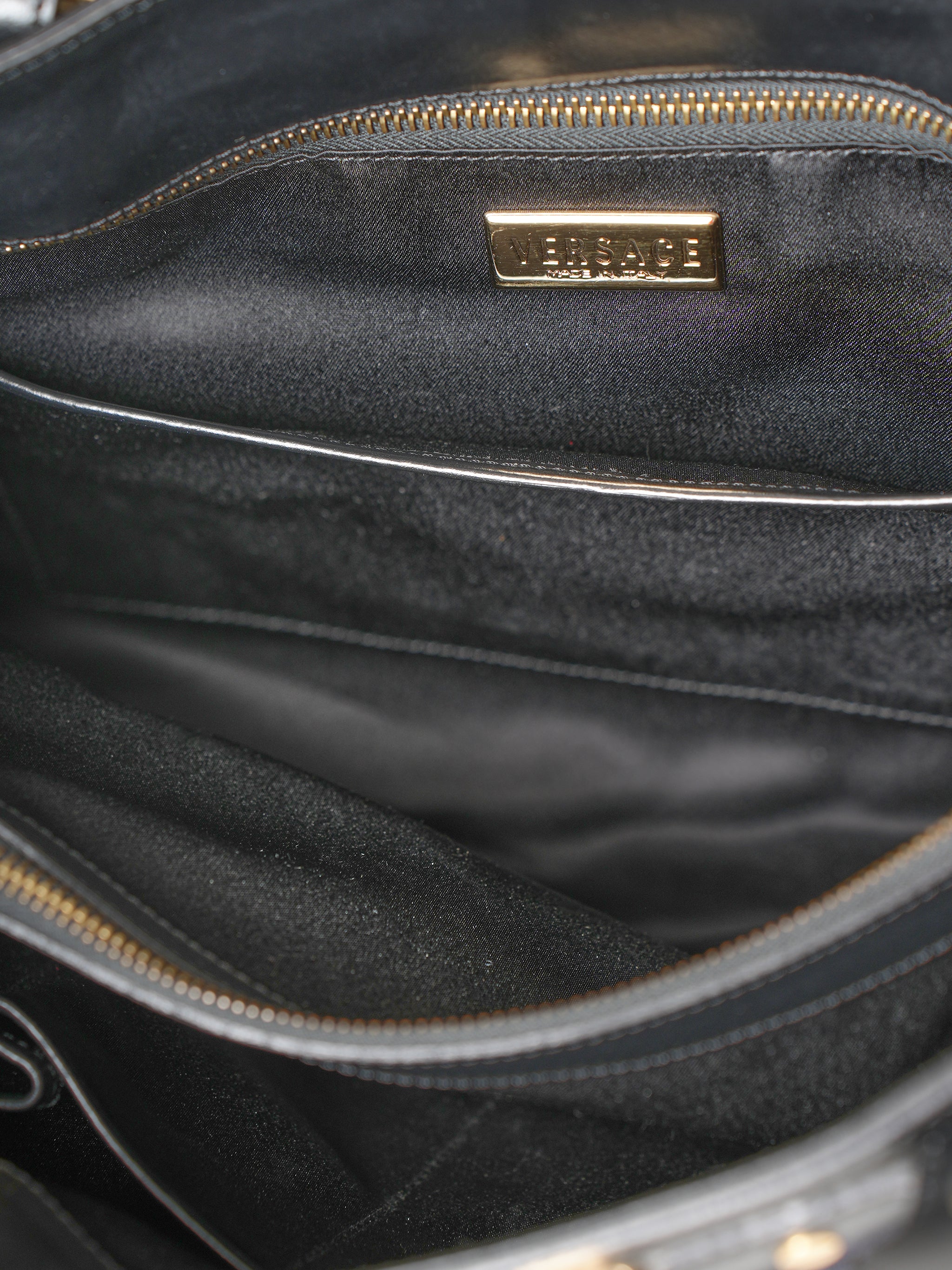 Versace Black Shoulder Bag