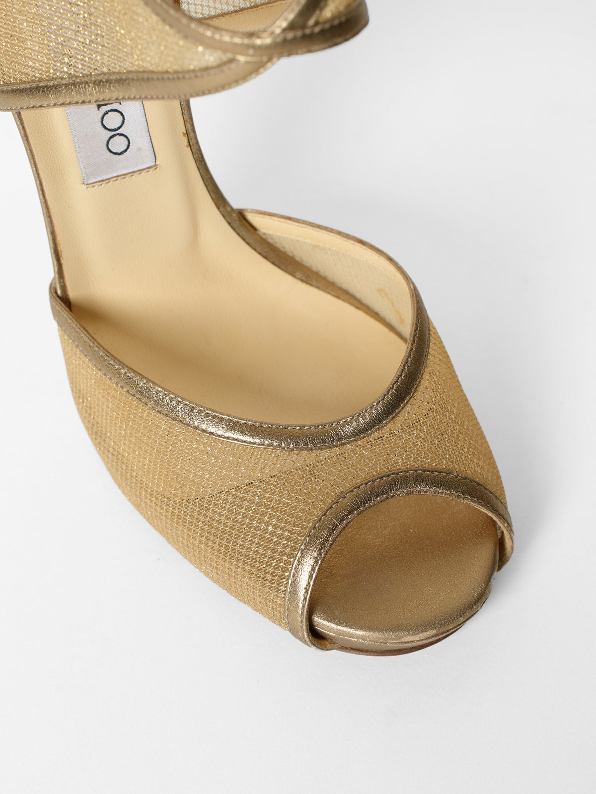 Jimmy Choo Golden Rose Heels