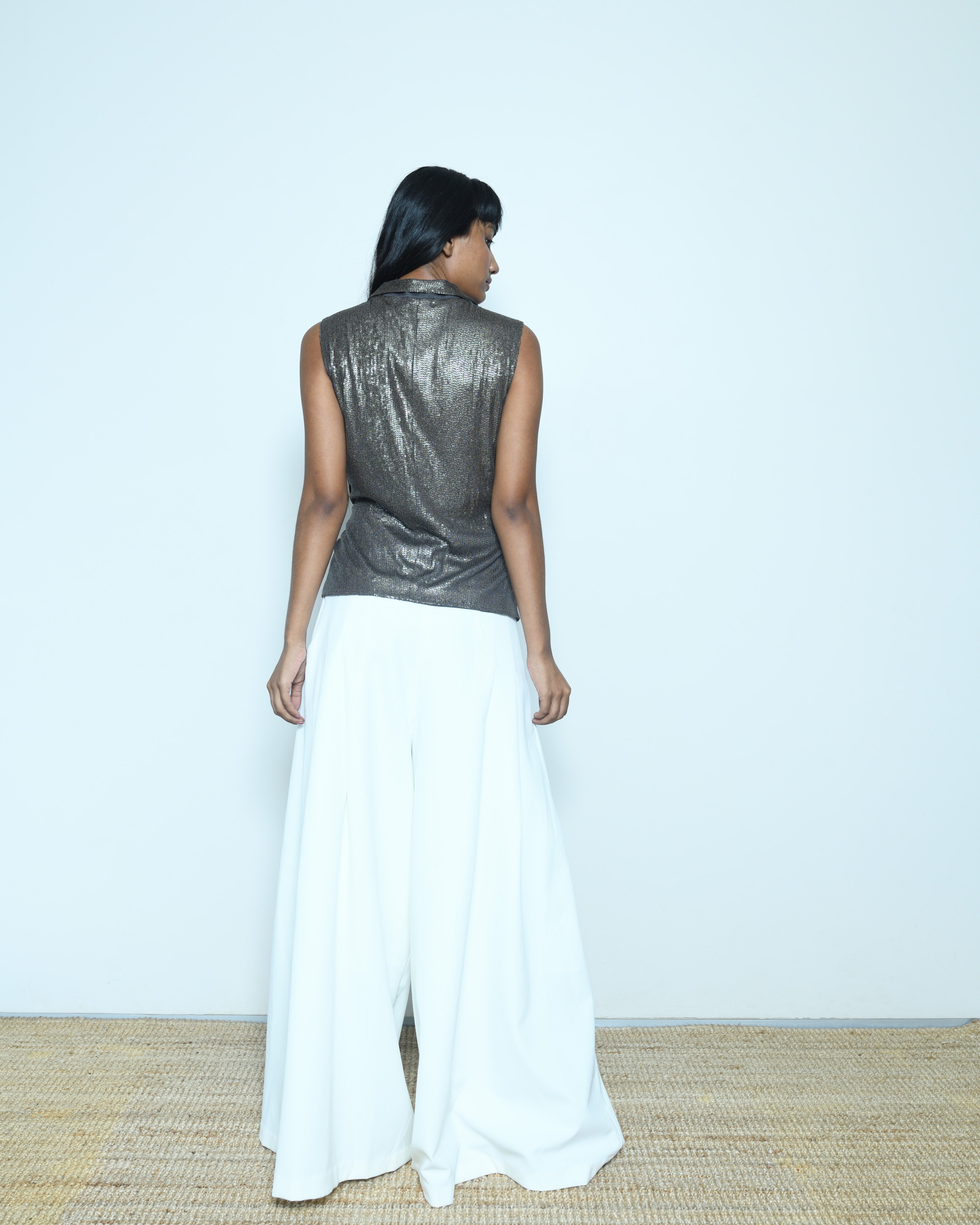 Rohit and Rahul Khanna Sequin Jacket/Top