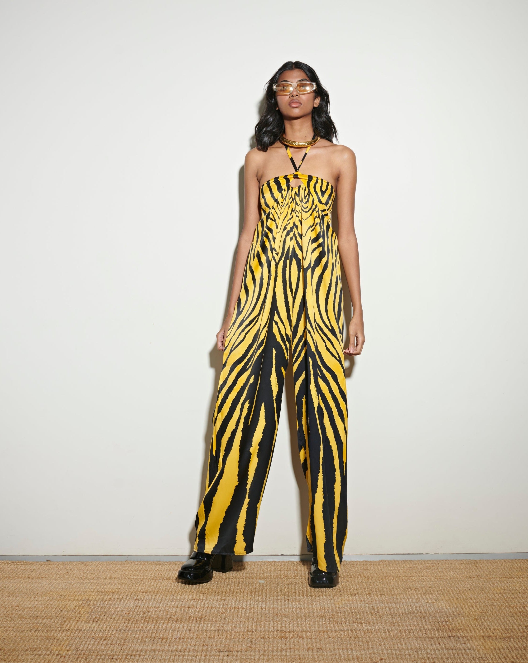 Roberto Cavalli Printed Jumpsuit