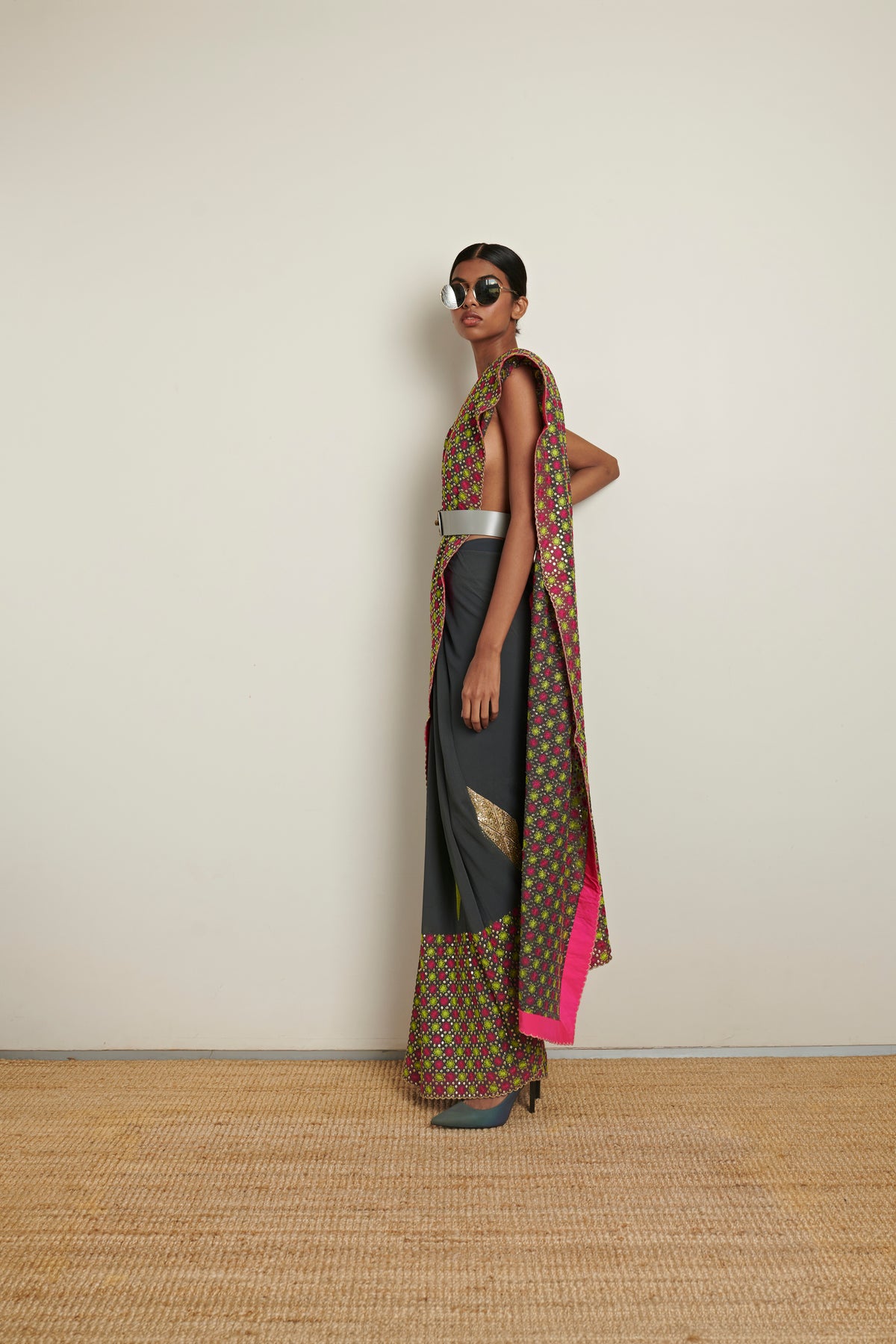 Anushka Khanna Saree With Heavy Work Pallu