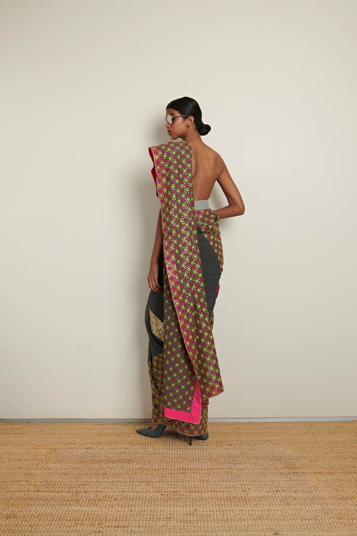 Anushka Khanna Saree With Heavy Work Pallu
