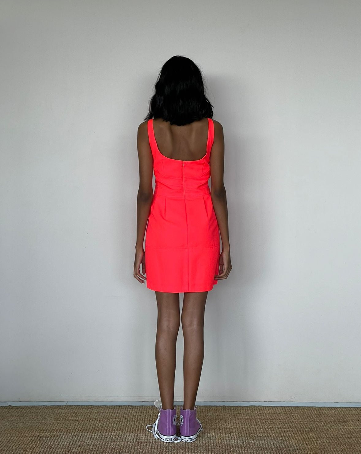 Nanette Lepore Fluorescent Orange Dress