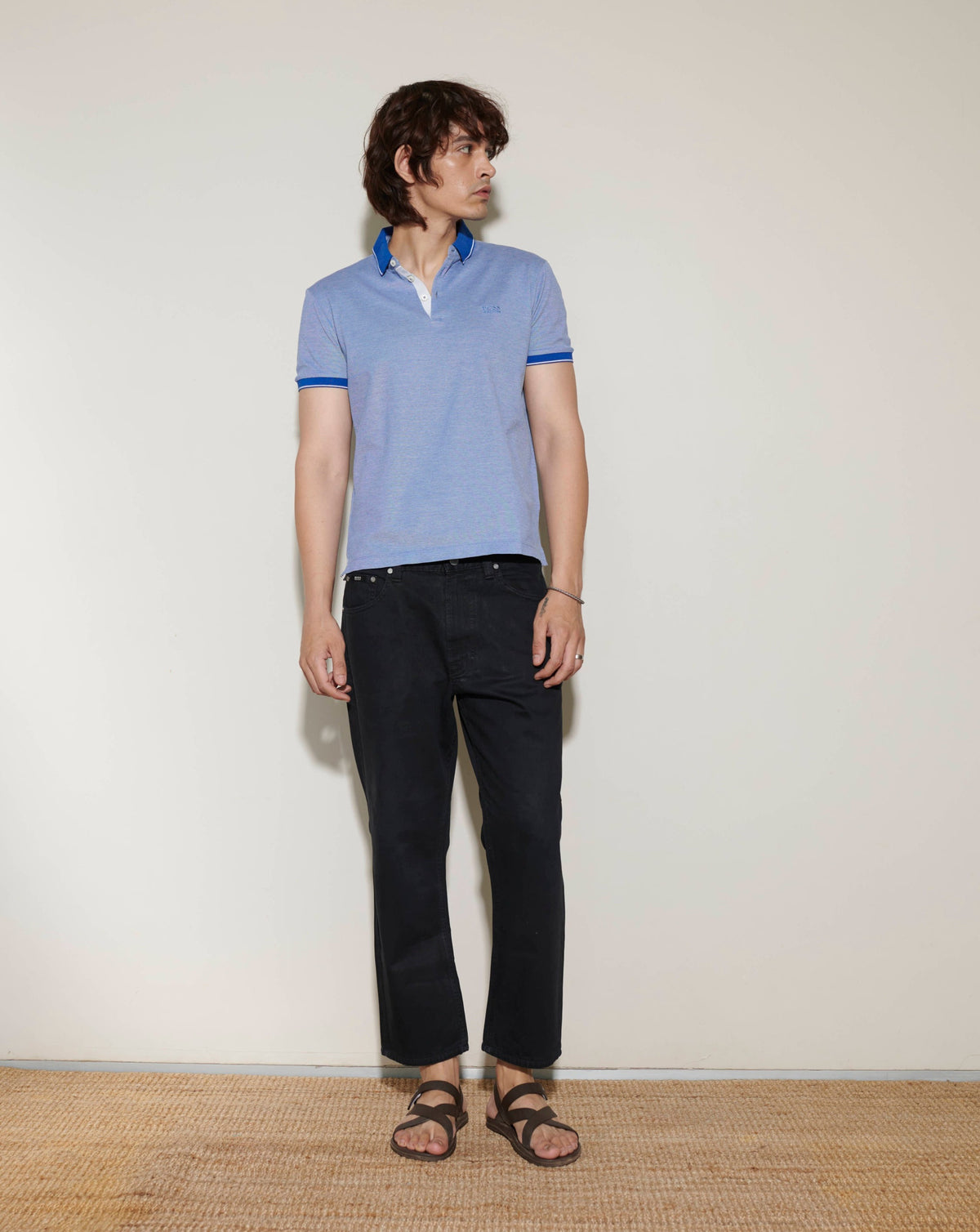 Hugo Boss Light Blue Polo-Shirt