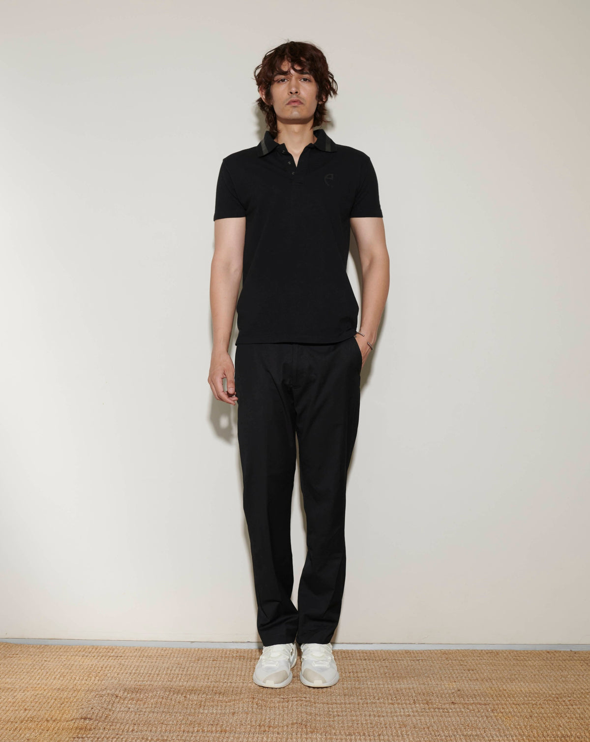 Armani Black Polo-Shirt