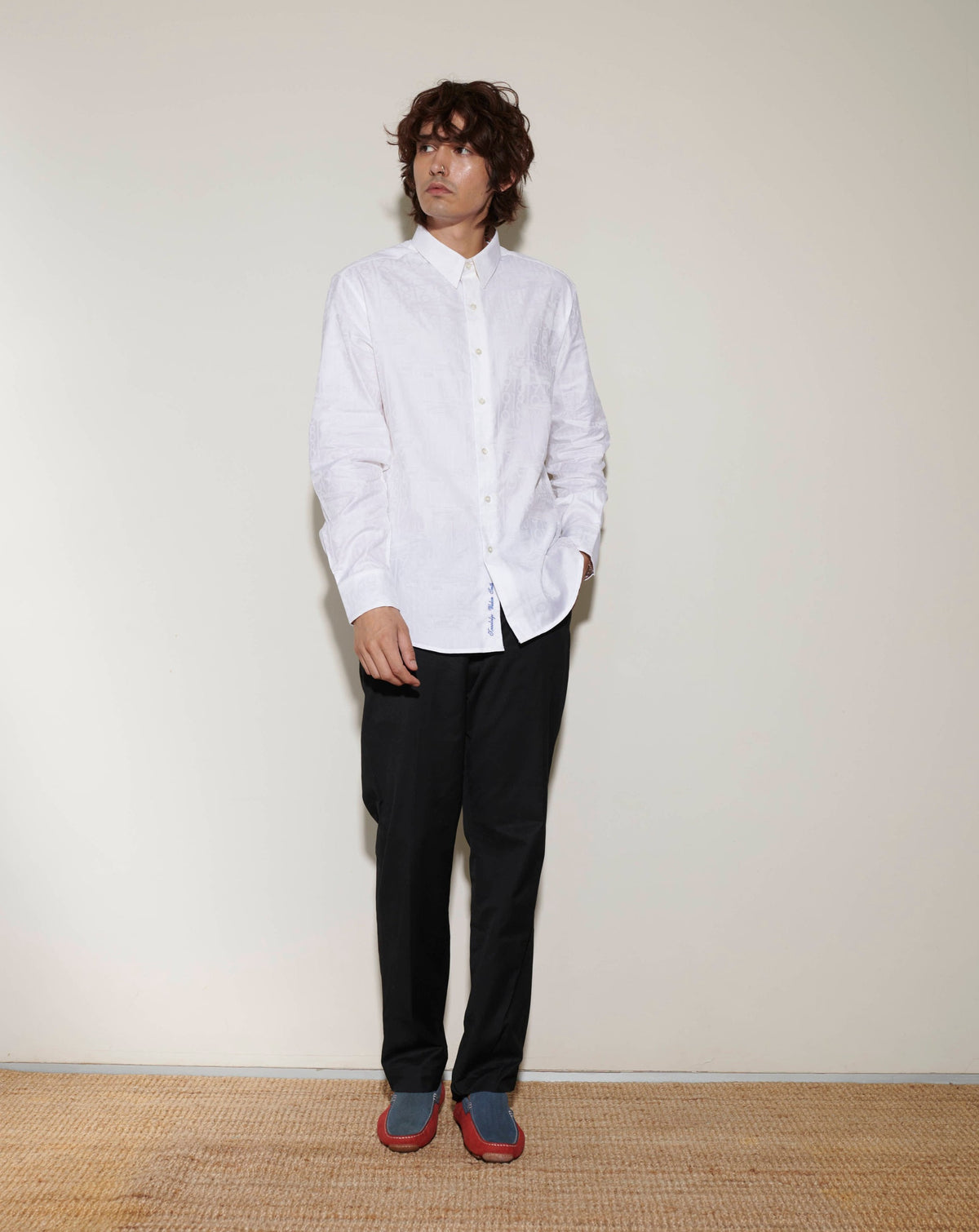 Robert Graham Numerical Print Shirt