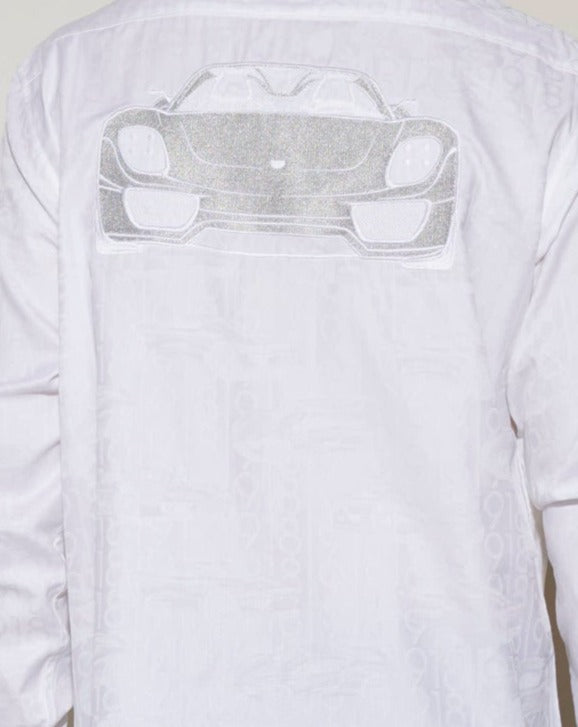 Robert Graham Numerical Print Shirt